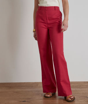 Picture of LOUNA WIDE-LEG TROUSERS